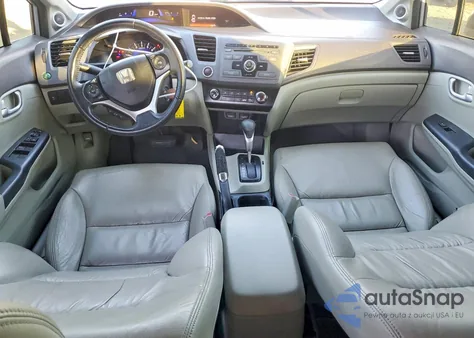 2012 Honda Civic Exl from USA, damaged, VIN 19XFB2F9XCE307340